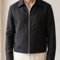 The Zip Blouson — Black