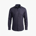 The Linen Shirt — Navy