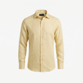 The Linen Shirt — Cream