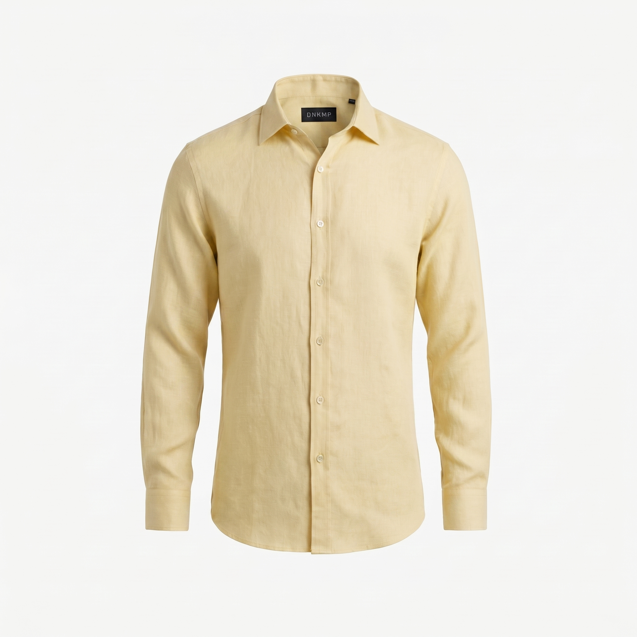The Linen Shirt — Cream