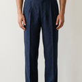 The Linen Trouser — Navy